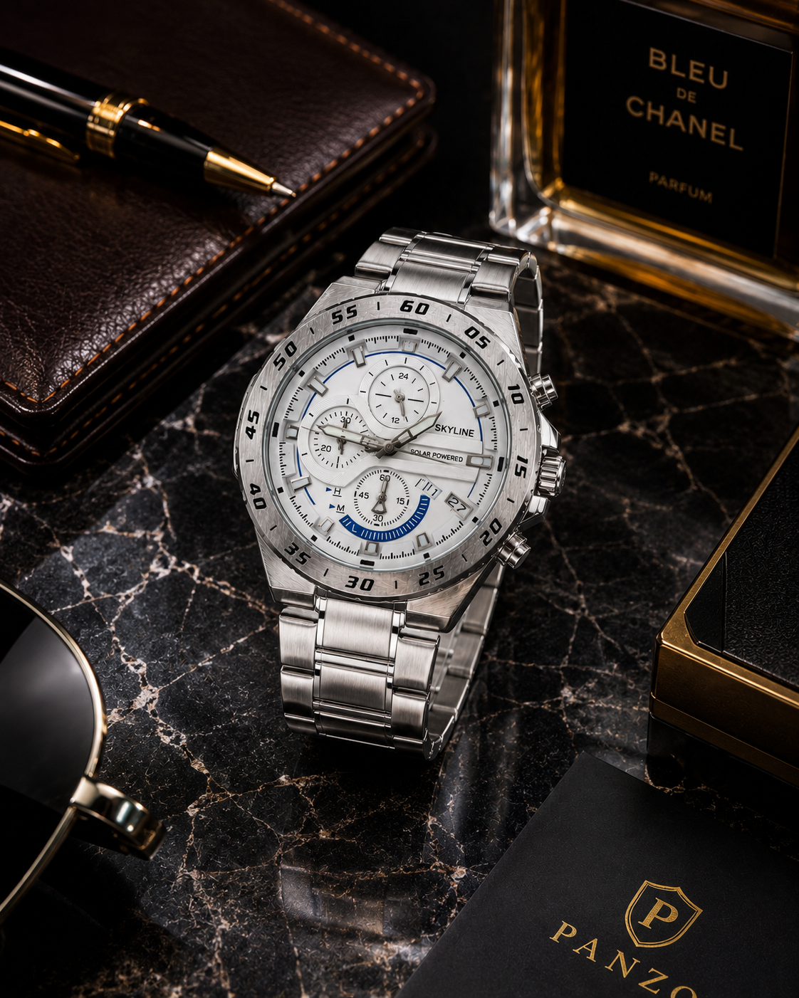 Silver watch