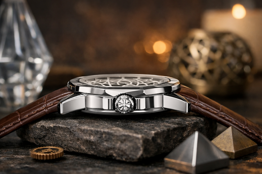 Panzo - Aurelius Edge – Skeleton Dial Luxury Watch For Men