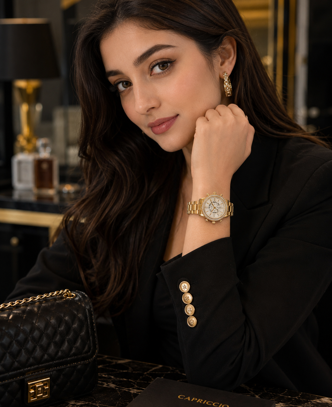 Golden watch