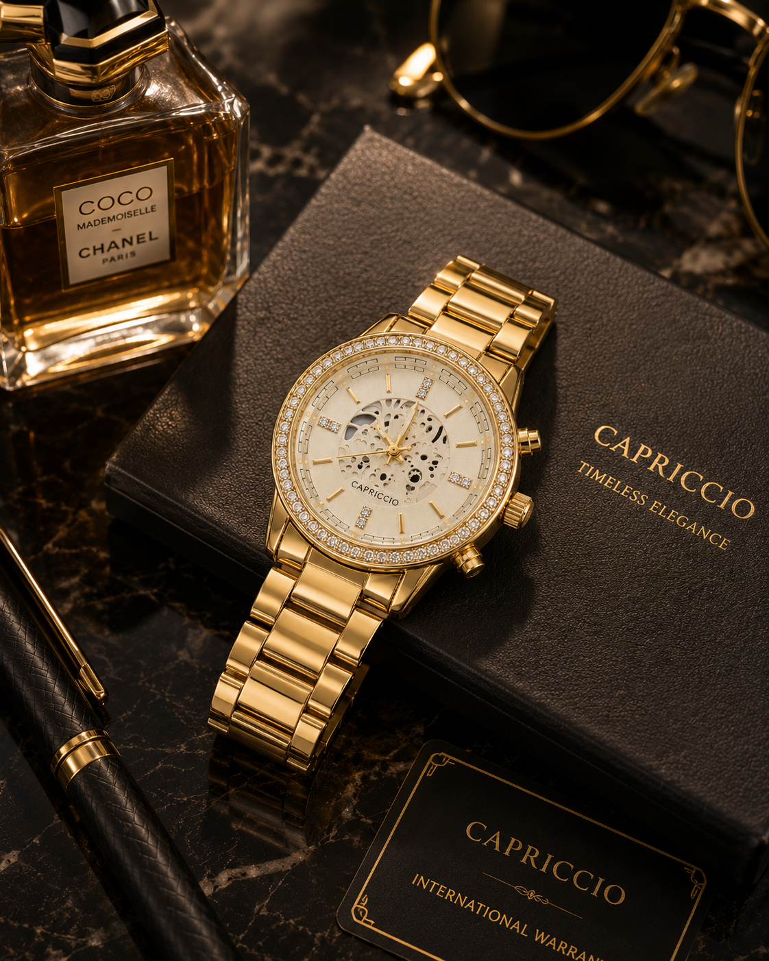 Golden watch