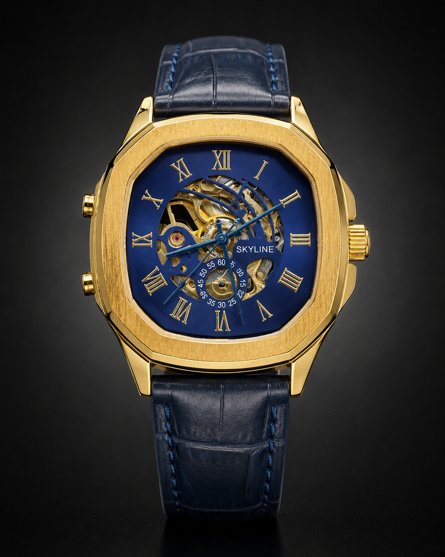 Panzo Skyline Prestige - Emerald Signature Men's Timepiece