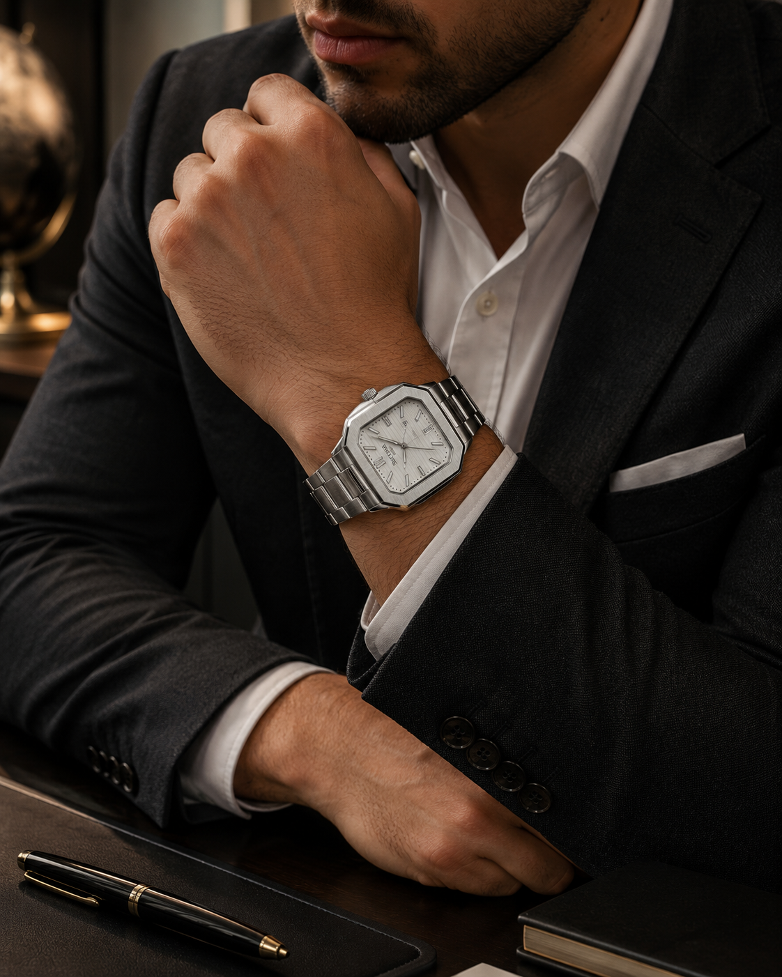 Panzo Skyline Prestige - Emerald Signature MenTimepiece (Copy)