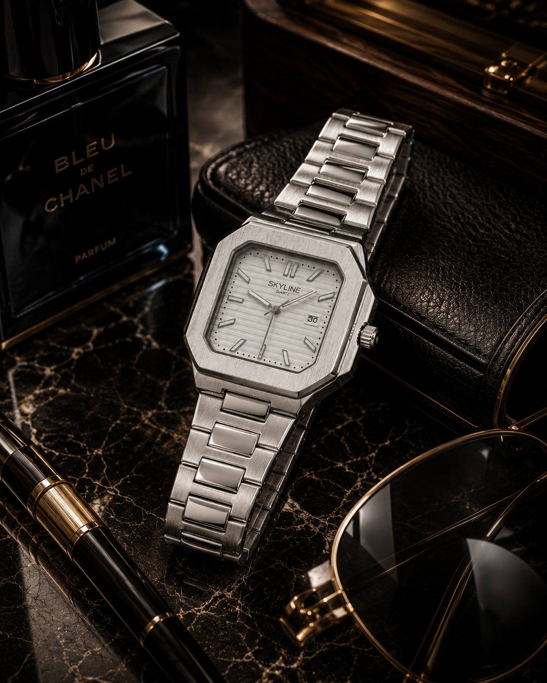 Panzo Skyline Prestige - Emerald Signature MenTimepiece (Copy)