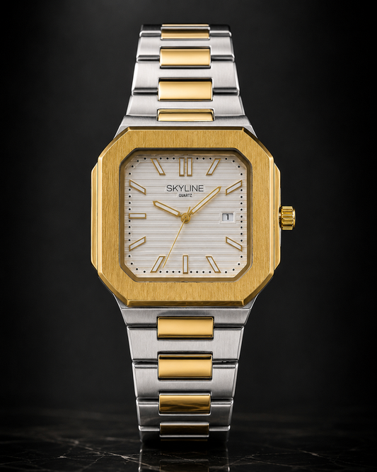 Panzo Skyline Prestige Dual-Tone Watch