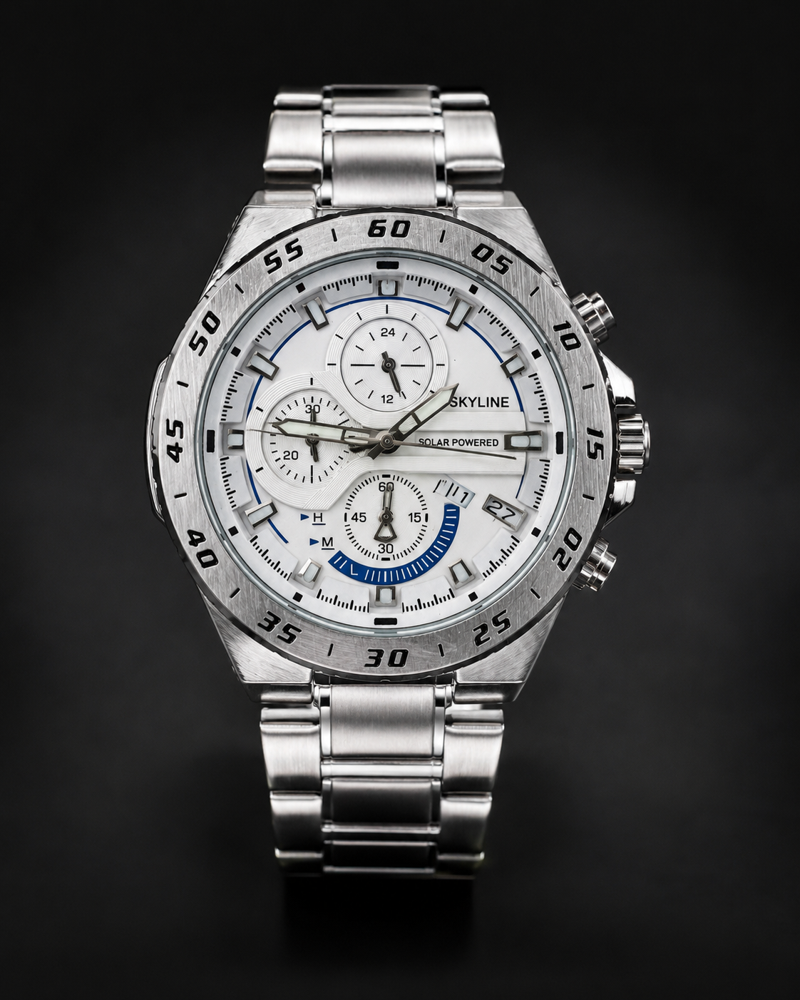 Silver watch