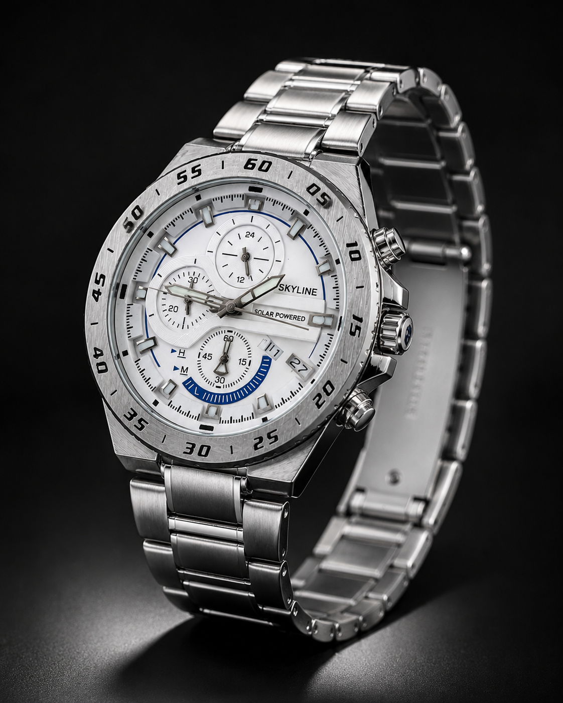 Silver watch