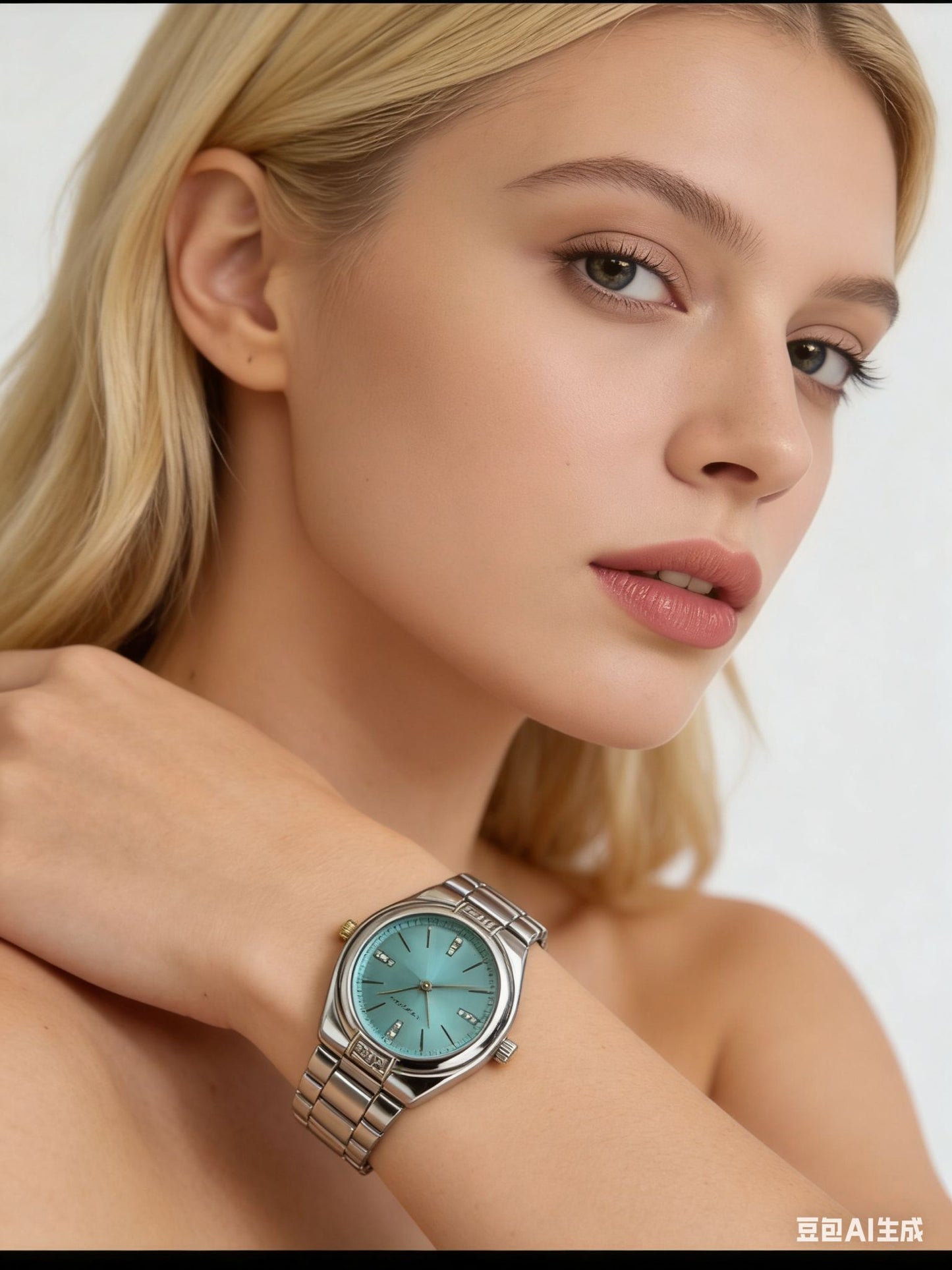 Panzo Skyline Prestige – Two-Tone Emerald Signature Timepiece