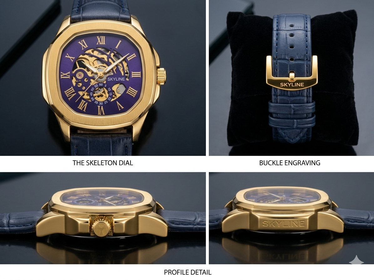 Panzo Skyline Prestige - Emerald Signature MenTimepiece
