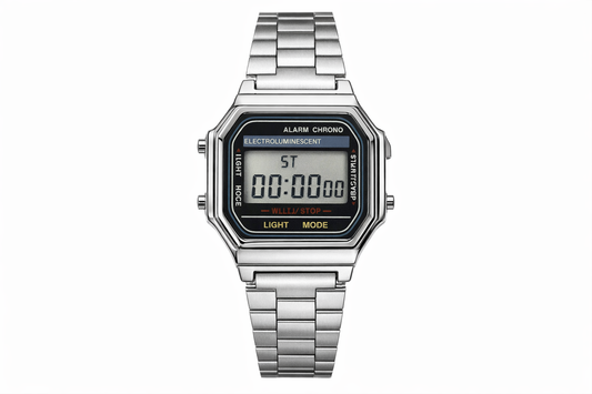Panzo Skyline Prestige – Two-Tone Emerald Signature Timepiece